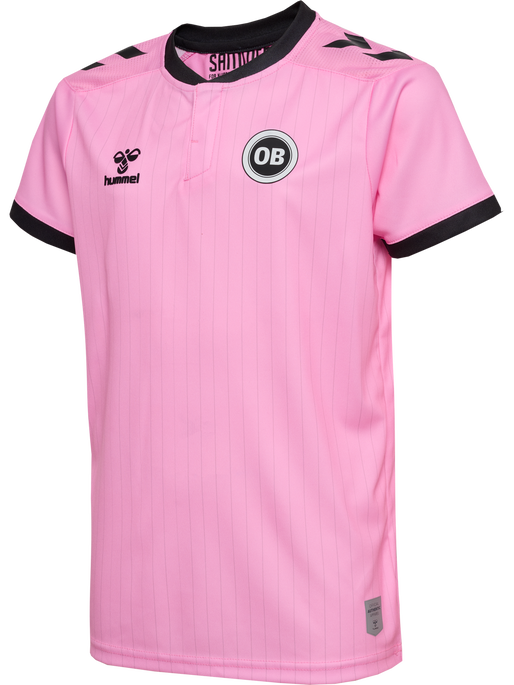 hummel OB 22/23 3RD JERSEY S/S KIDS - PRISM PINK W