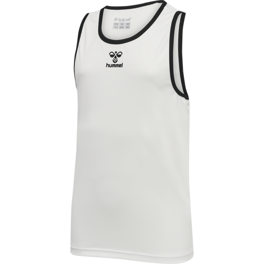 hmlCORE XK BASKET JERSEY KIDS, WHITE, packshot