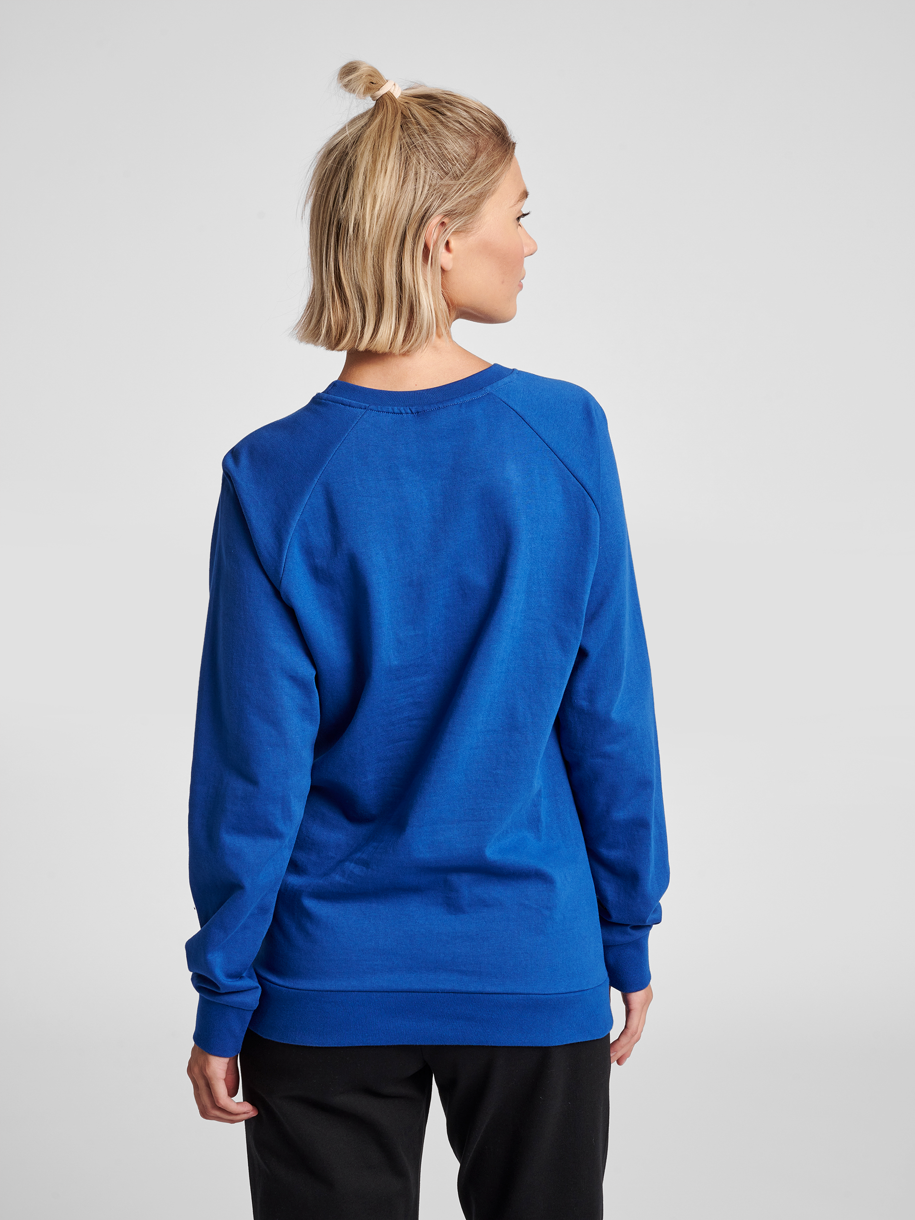 adidas blue sweatshirt womens