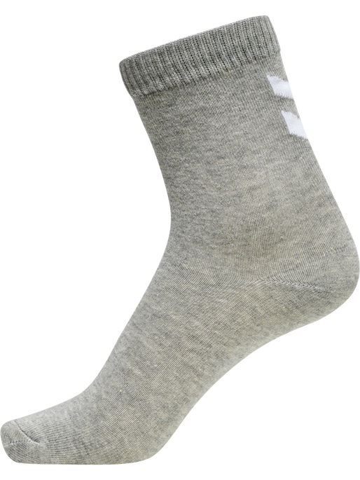 hmlMAKE MY DAY SOCK 5-PACK, GREY MELANGE/GREY MELANGE, packshot