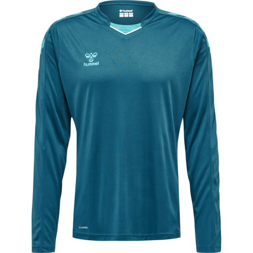 hmlCORE XK POLY JERSEY L/S, BLUE CORAL hmlCORE XK POLY JERSEY L/S, BLUE CORAL, packshot