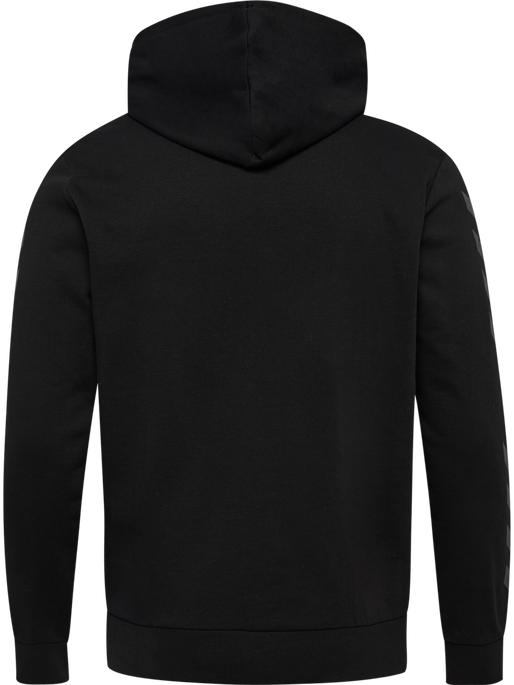 hmlLEGACY HOODIE + SHORTS SET, BLACK, packshot