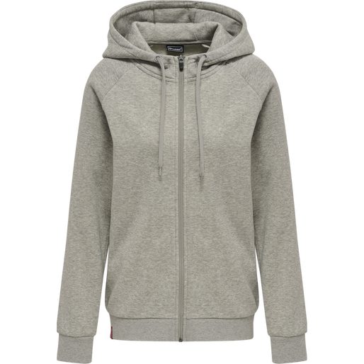 Women's gray 2025 zip up hoodie