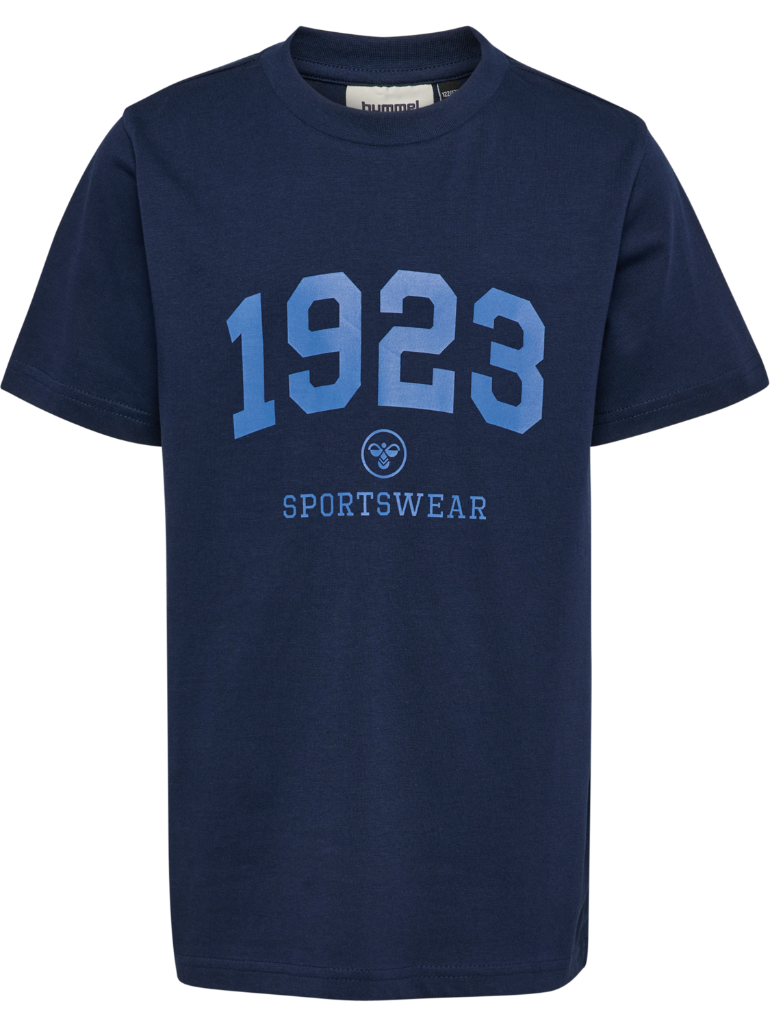 hmlJR GRAPHIC 1923 T-SHIRT S/S, DRESS BLUES, packshot