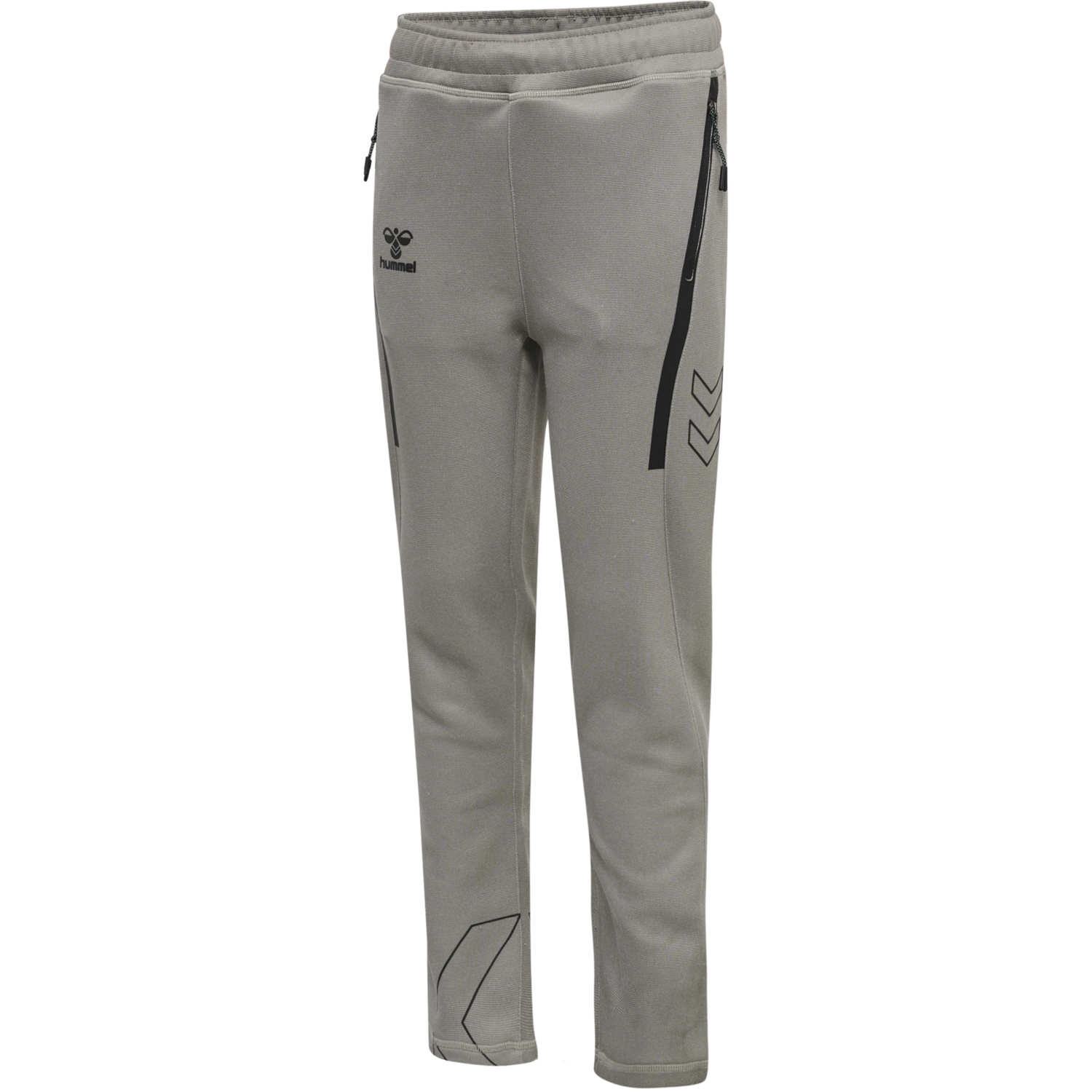 hmlCIMA XK PANTS KIDS, GREY MELANGE, packshot