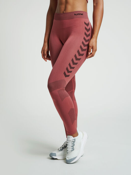 hummel HUMMEL FIRST SEAMLESS TR TIGHTS W - MARSALA