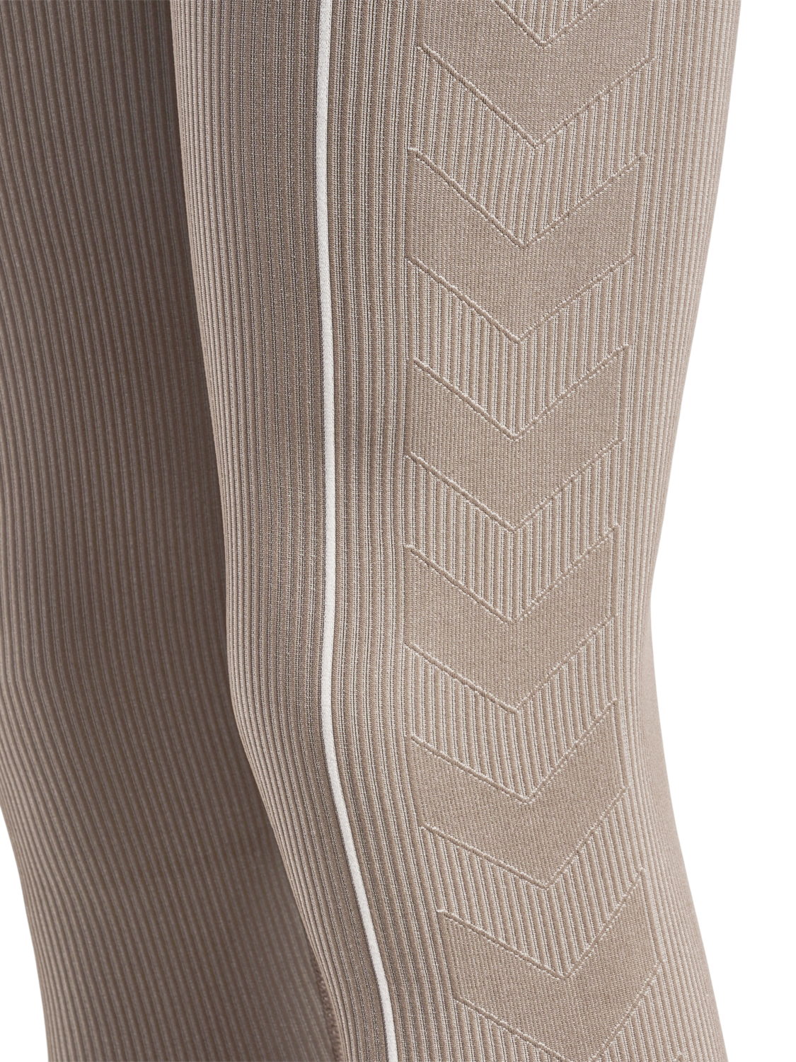 hmlTE CHRISTEL SEAMLESS MW TIGHTS, CHATEAU GRAY/DRIFTWOOD MELANGE, packshot