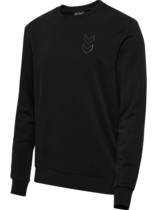hmlACTIVE SWEATSHIRT, BLACK hmlACTIVE SWEATSHIRT, BLACK, packshot