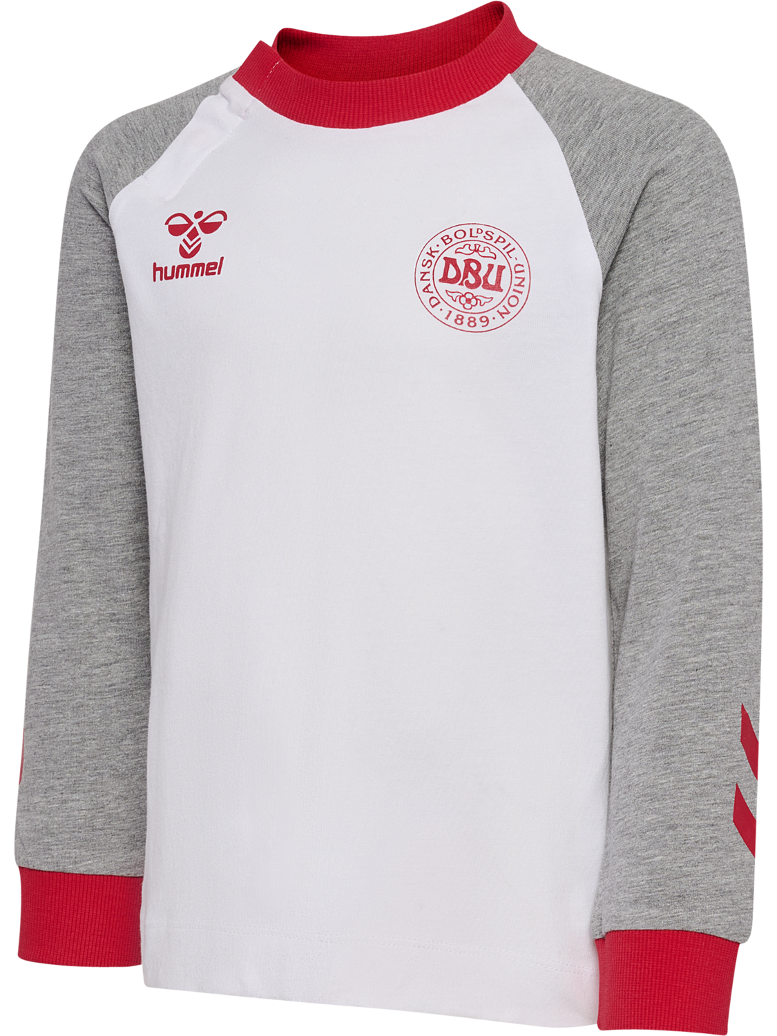 hmlMINI DBU T-SHIRT L/S, WHITE, packshot