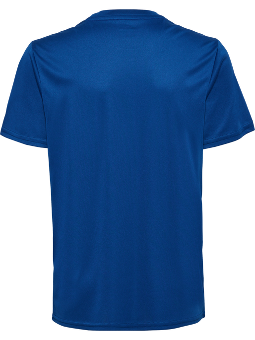 hmlESSENTIAL JERSEY S/S KIDS, TRUE BLUE, packshot
