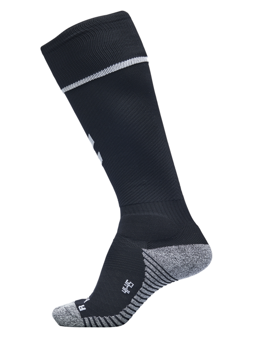 PRO FOOTBALL SOCK 17 - 18, BLACK/WHITE, packshot