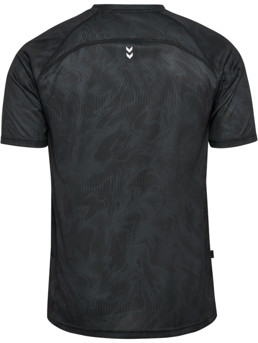 hmlPULSE AOP WORKOUT SHORTS SET, BLACK/EBONY hmlPULSE AOP WORKOUT SHORTS SET, BLACK/EBONY, packshot