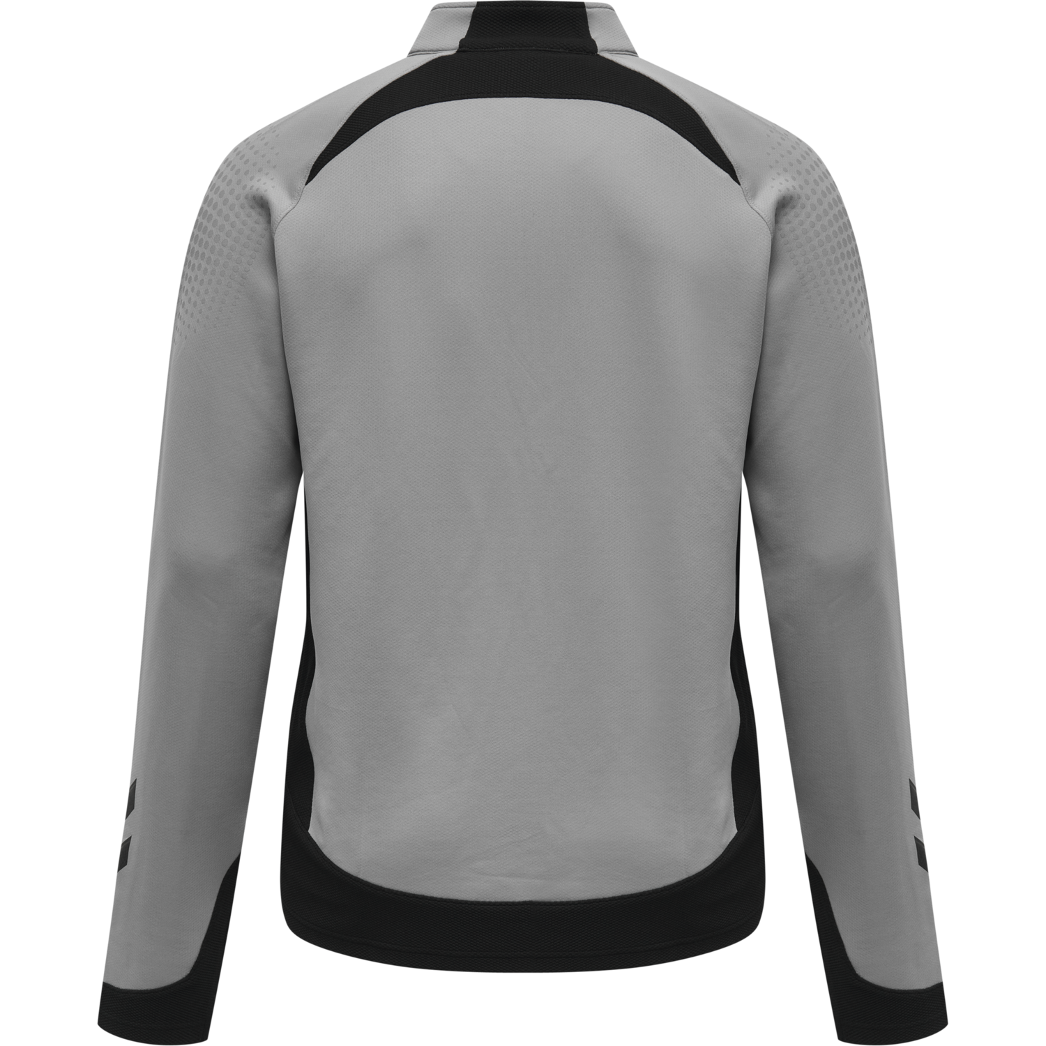 hmlLEAD HALF ZIP KIDS , GREY MELANGE, packshot