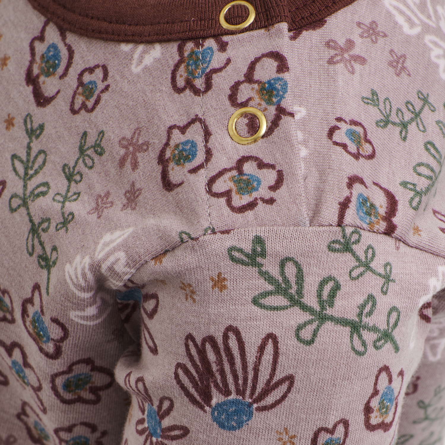 hmlCRAYON T-SHIRT L/S, WOODROSE, packshot