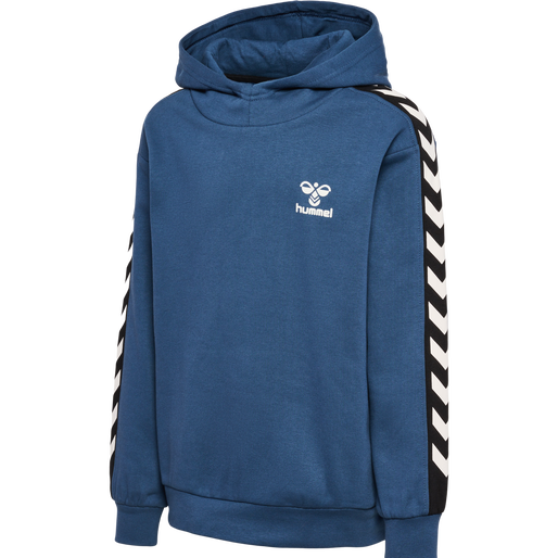 hmlTAKAO HOODIE, DARK DENIM, packshot
