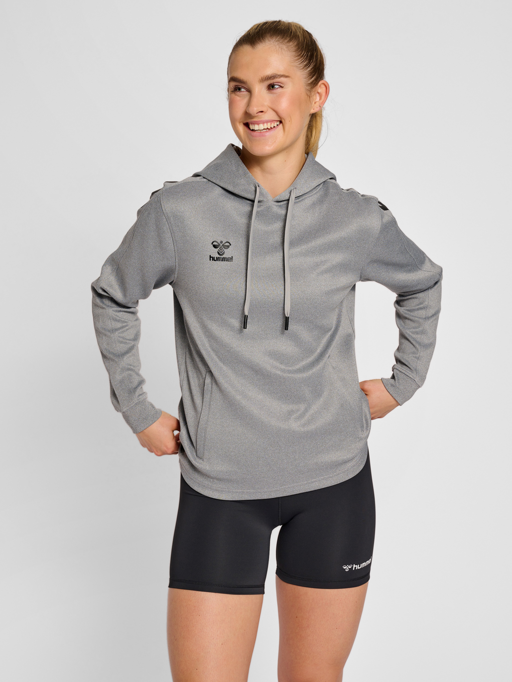 Hummel grey hoodie on sale
