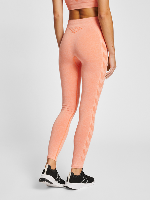 hummel CI SEAMLESS MID WAIST TIGHTS - CANYON SUNSET MELANGE