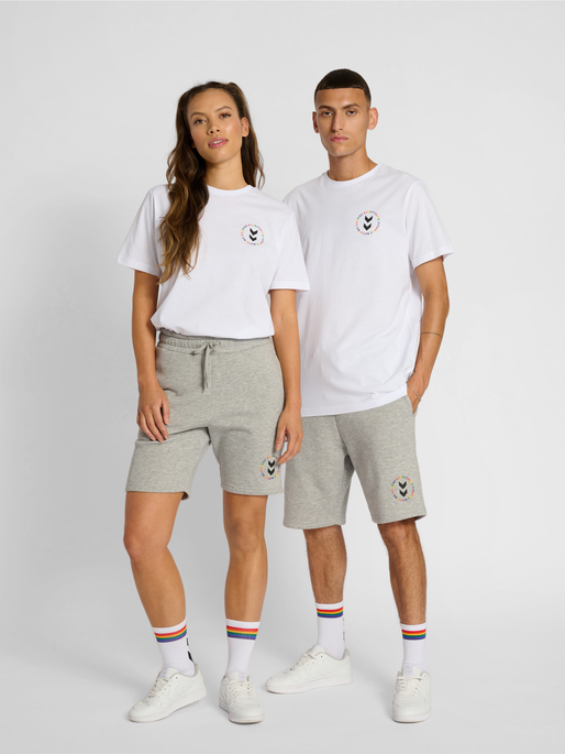 hummel EVERYTHING NOTHING T SHIRT WHITE hummel