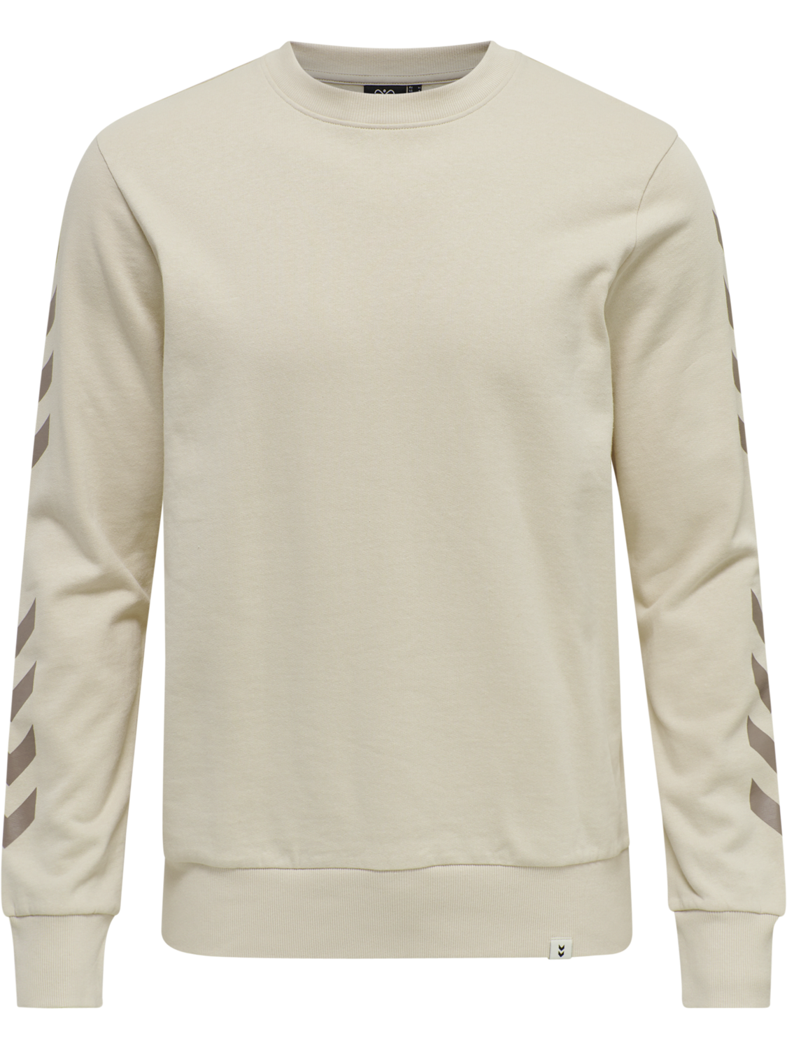 hmlLEGACY CHEVRON SWEATSHIRT, PUMICE STONE, packshot