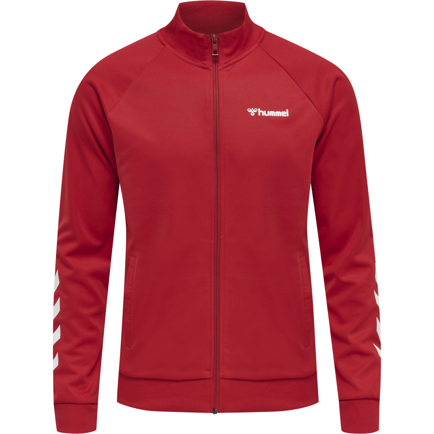 hummel jacket red