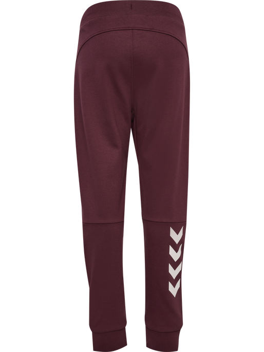 hmlJR REGULAR ADJ WAIST PANTS, VINEYARD WINE, packshot
