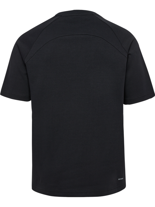 hmlTECH LOOSE T-SHIRT, BLACK hmlTECH LOOSE T-SHIRT, BLACK, packshot