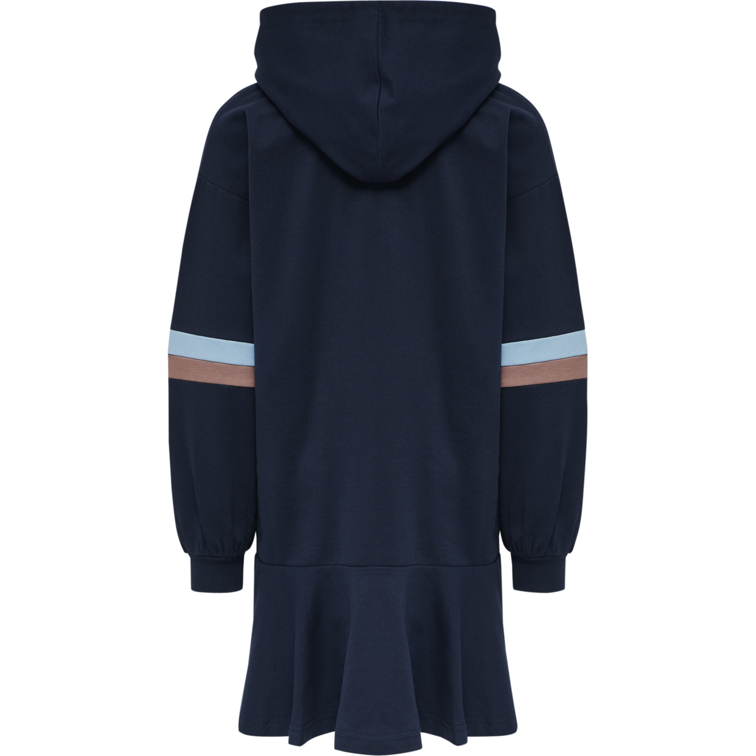 hmlBEVERLY HOODIE DRESS, BLACK IRIS, packshot