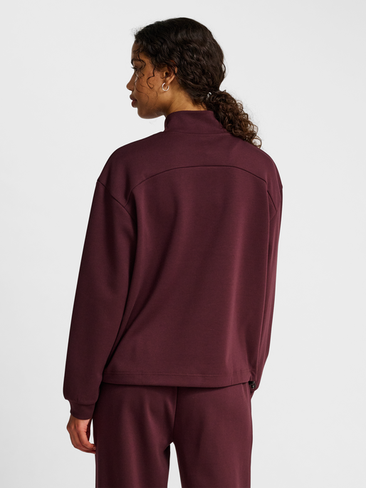 gomme ゴム 変形ダブルボタンパーカー 綿100% 黒 S相当*ZC231 hummel YOGA SOFT HALFZIP W JACKET - FUDGE | hummel.net