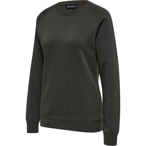 hmlRED HEAVY SWEATSHIRT WOMAN, RAVEN, packshot