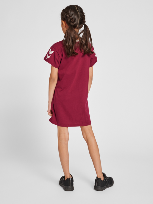 Maroon tee shirt dress sales