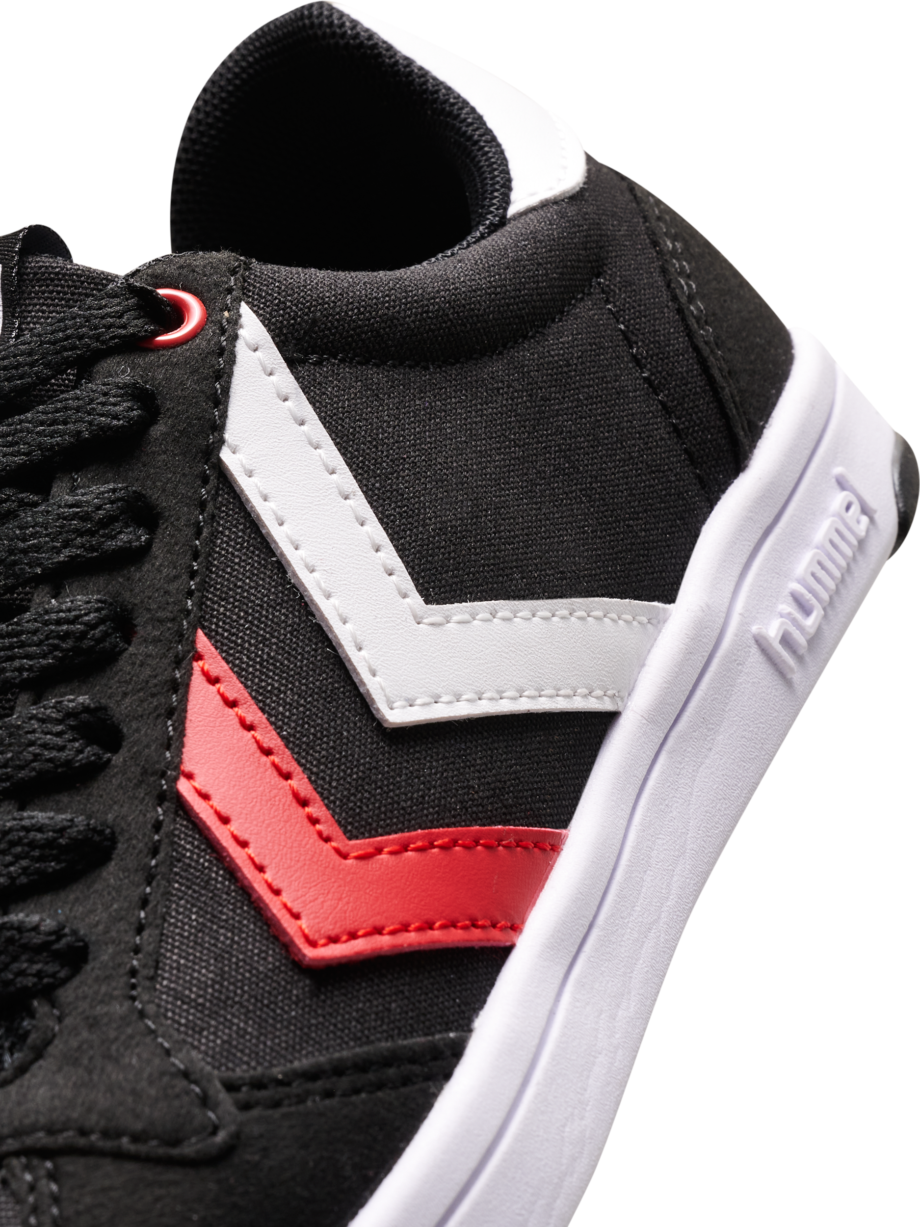 hummel STADIL LIGHT CANVAS - BLACK/RED | hummel.net