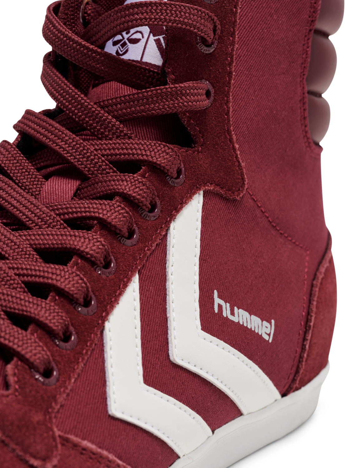 hummel HUMMEL SLIMMER STADIL HIGH - CABERNET | hummel.net