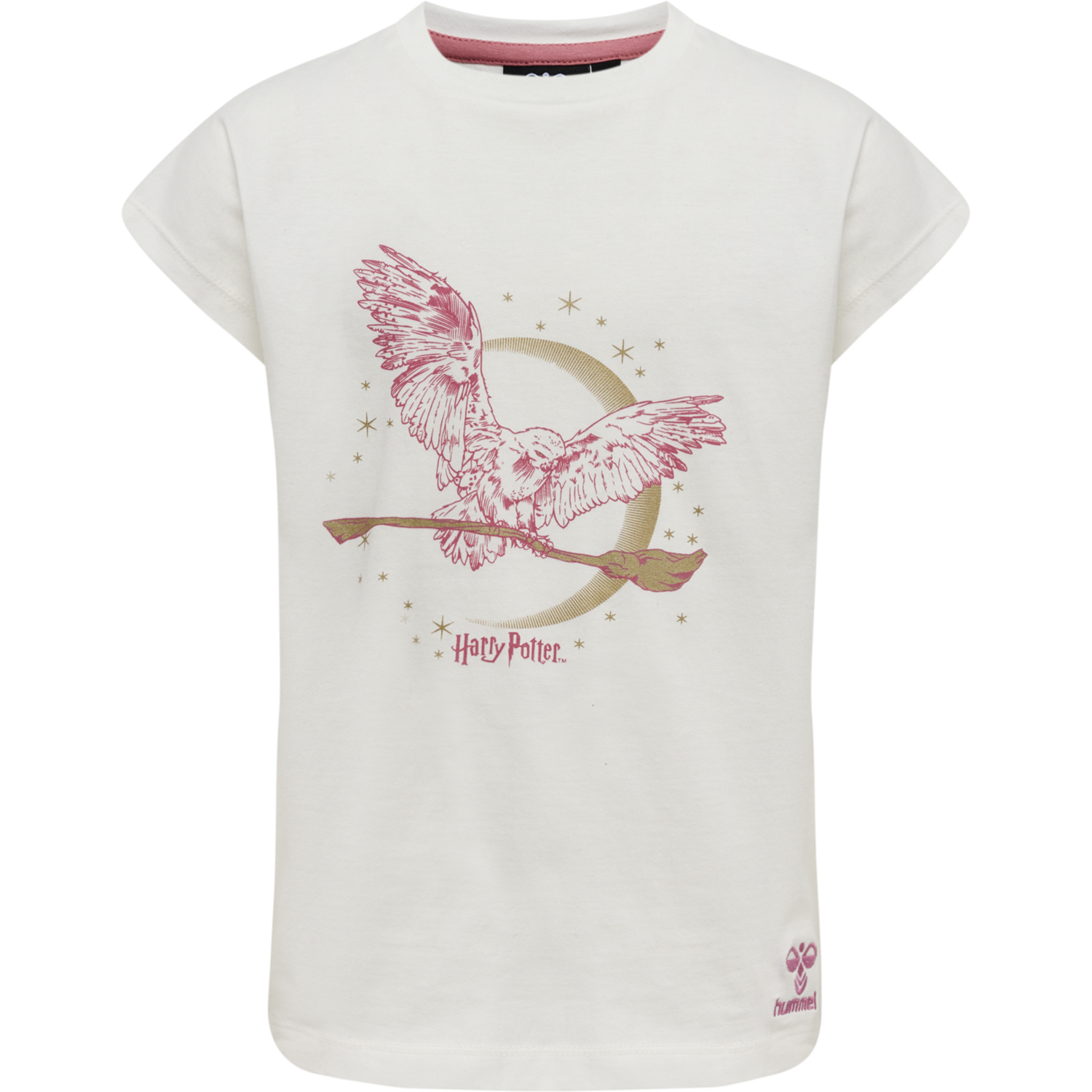 hmlHARRY POTTER DIEZ T-SHIRT S/S, MARSHMALLOW, packshot