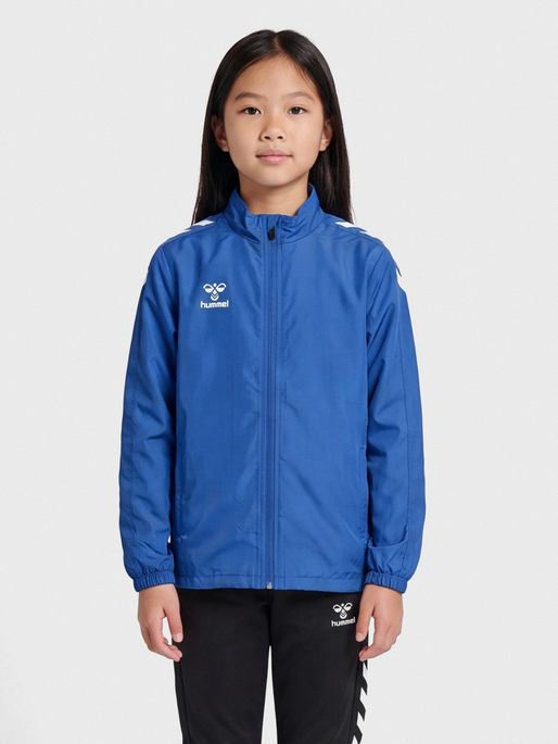 hmlCORE XK MICRO ZIP JACKET KIDS, TRUE BLUE, model
