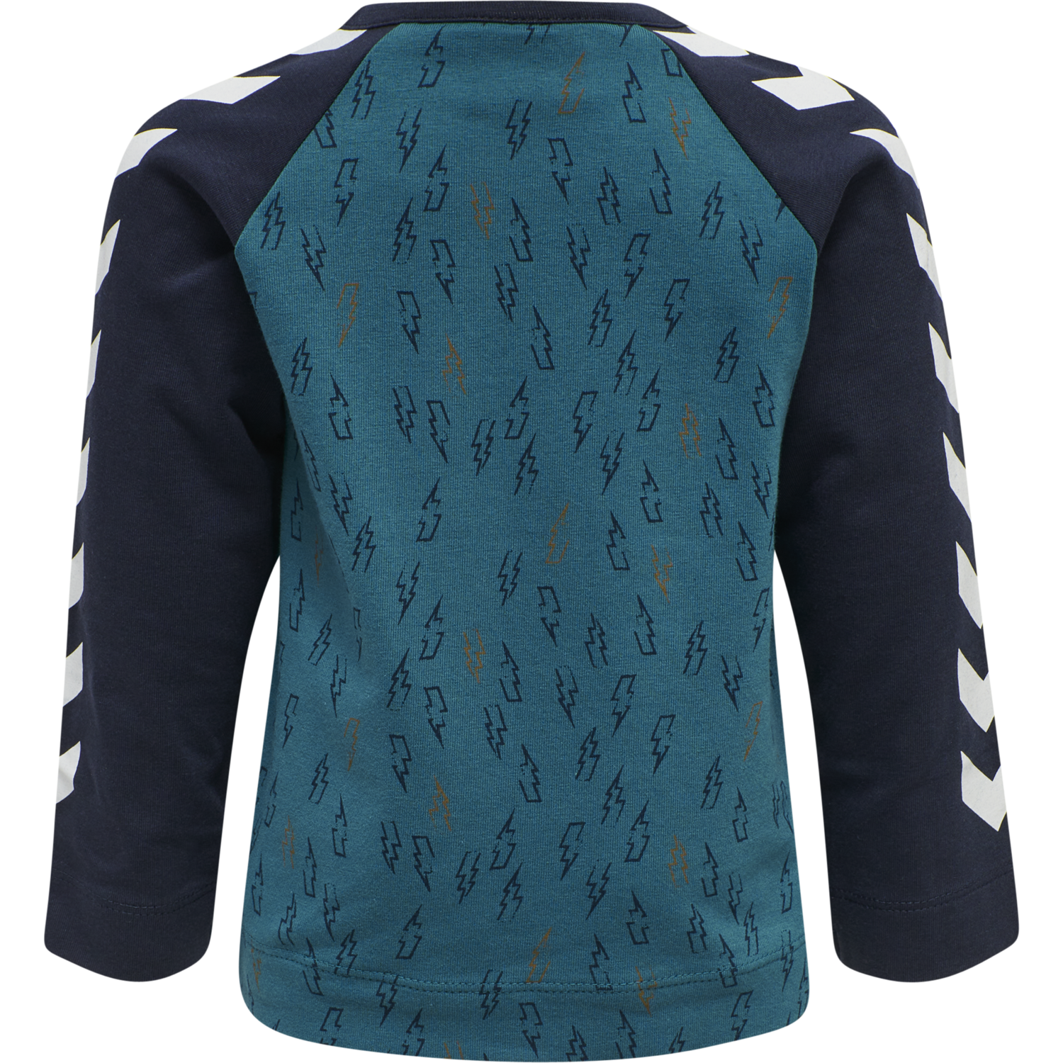 hmlTHUNDER T-SHIRT L/S, BLUE CORAL, packshot