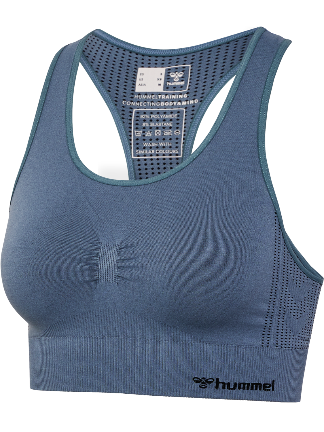 hummel MT SHAPING SEAMLESS SPORTS TOP - STORMY WEATHER | hummel.net