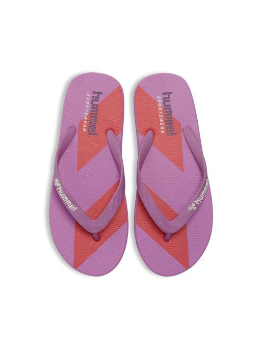 CHEVRON FLIP FLOP, VIOLET, packshot