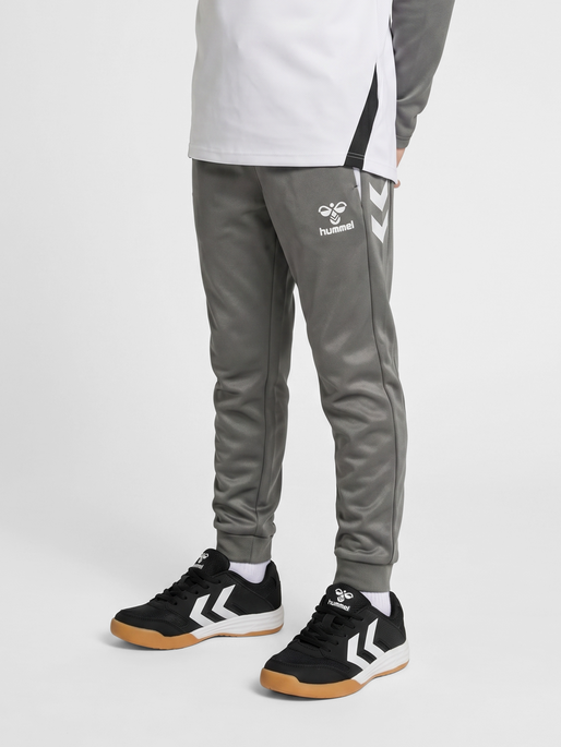 hmlLEAD 2.0 TRACK PANTS KIDS, STEEL GRAY, model