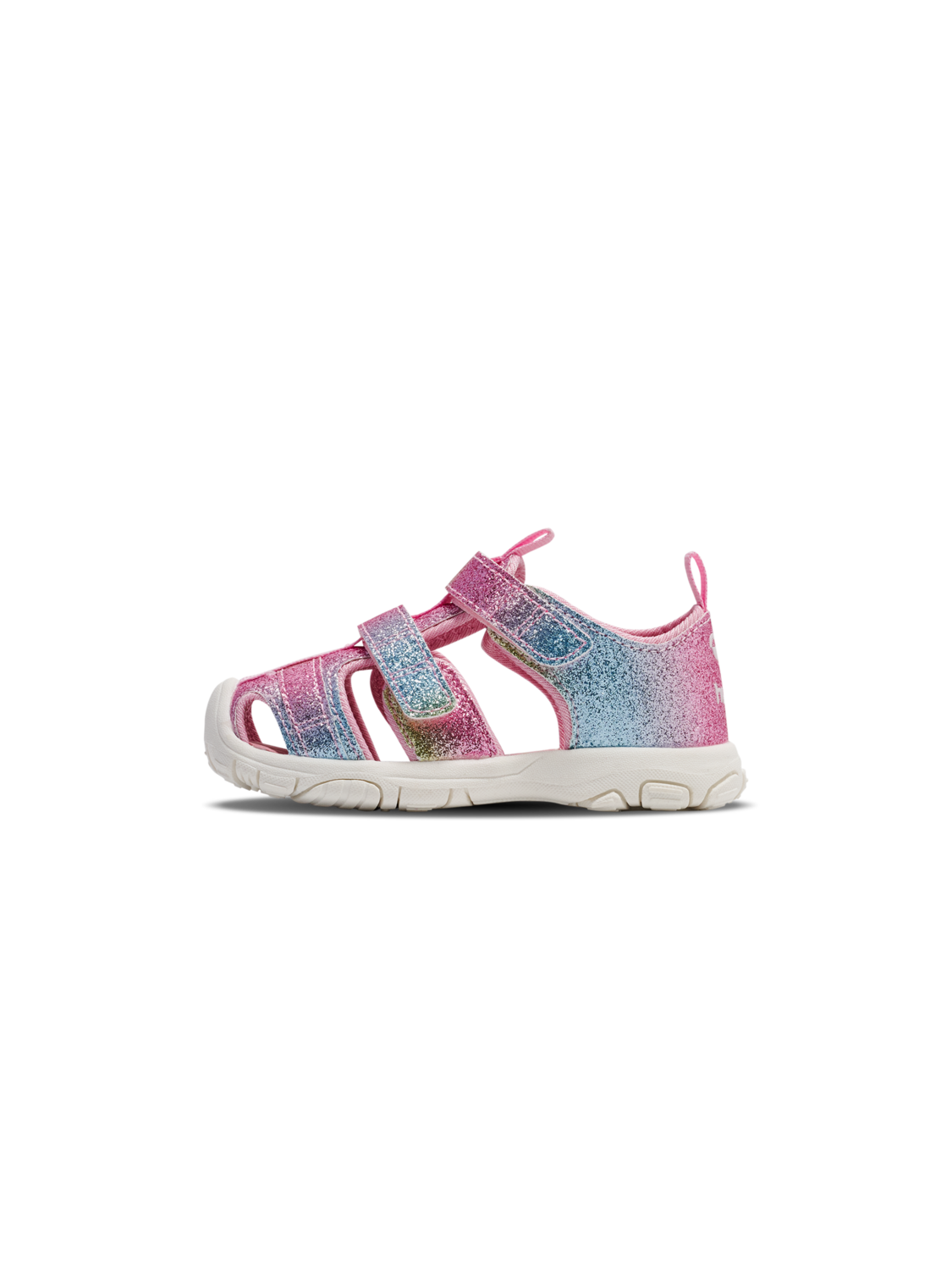 SANDAL VELCRO INFANT, WHITE/MULTICOLOR, packshot