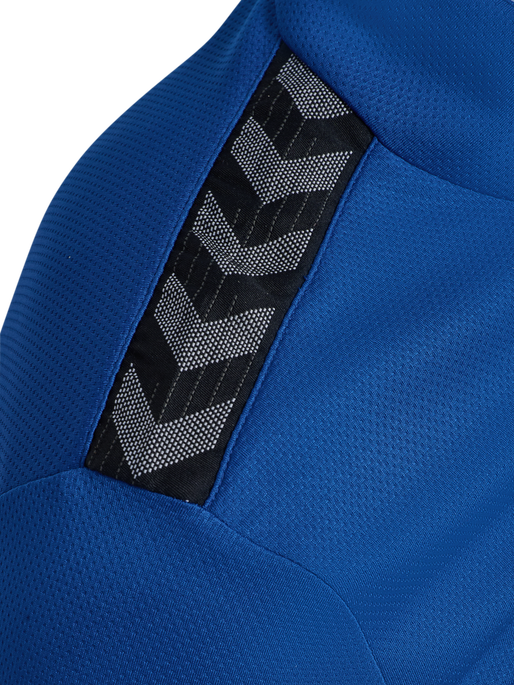 hmlAUTHENTIC HALF ZIP SWEAT, TRUE BLUE, packshot
