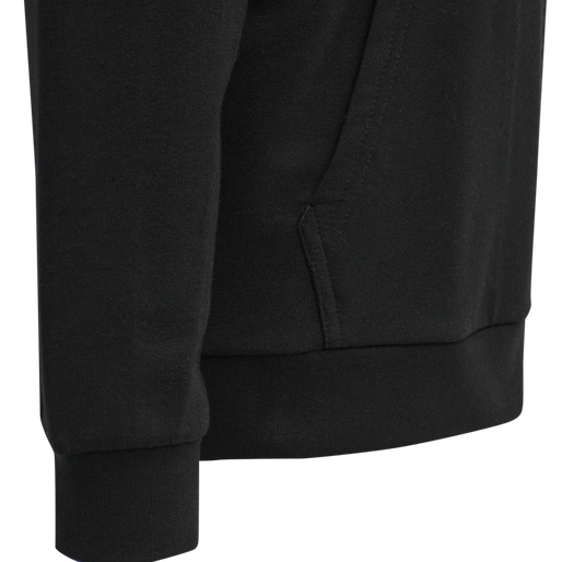 hmlDUO HOODIE, BLACK, packshot
