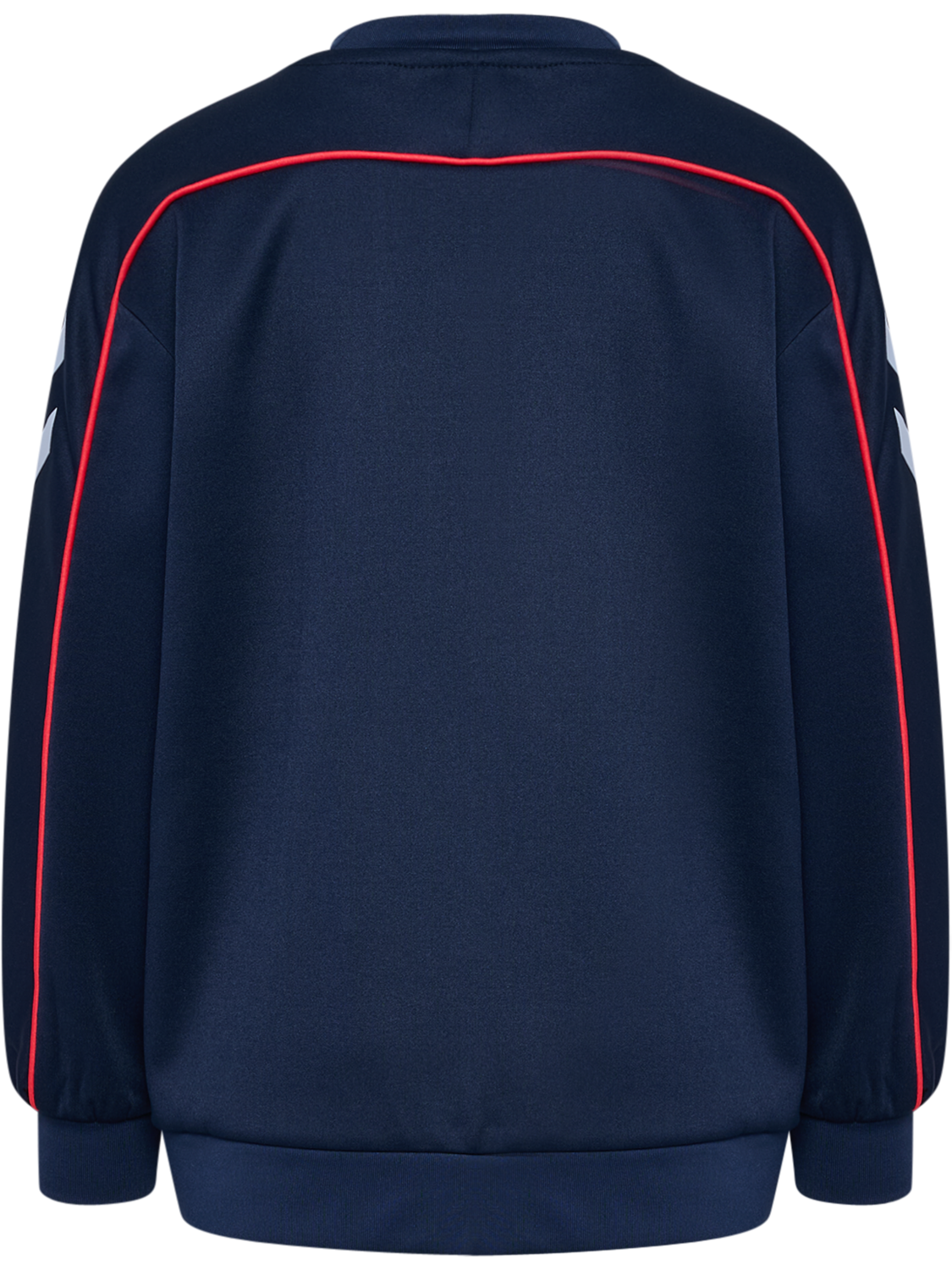 hmlJR INTERLOCK CREWNECK, DRESS BLUES, packshot