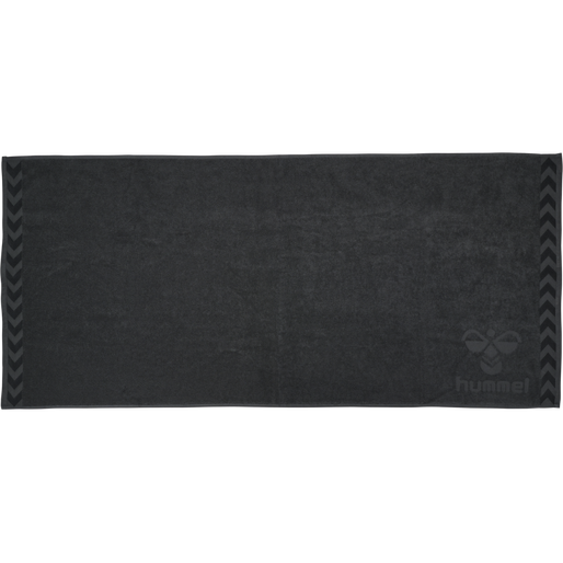 HUMMEL LARGE TOWEL, ASPHALT, packshot