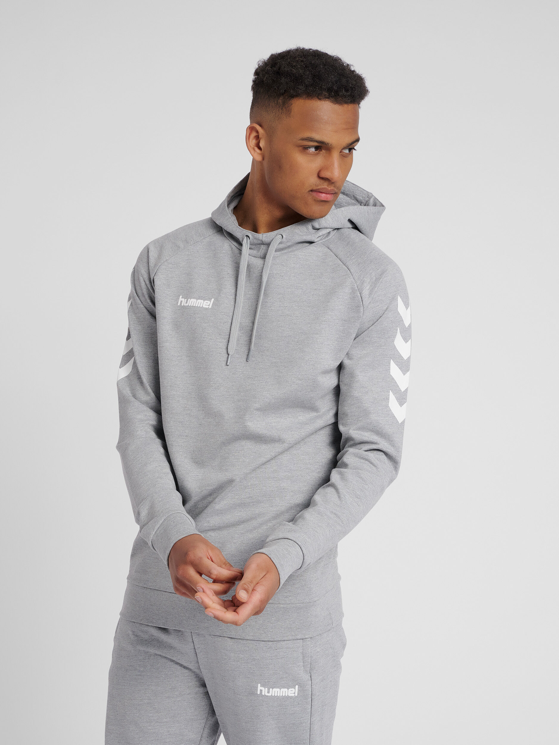 Hummel cotton hoodie shop