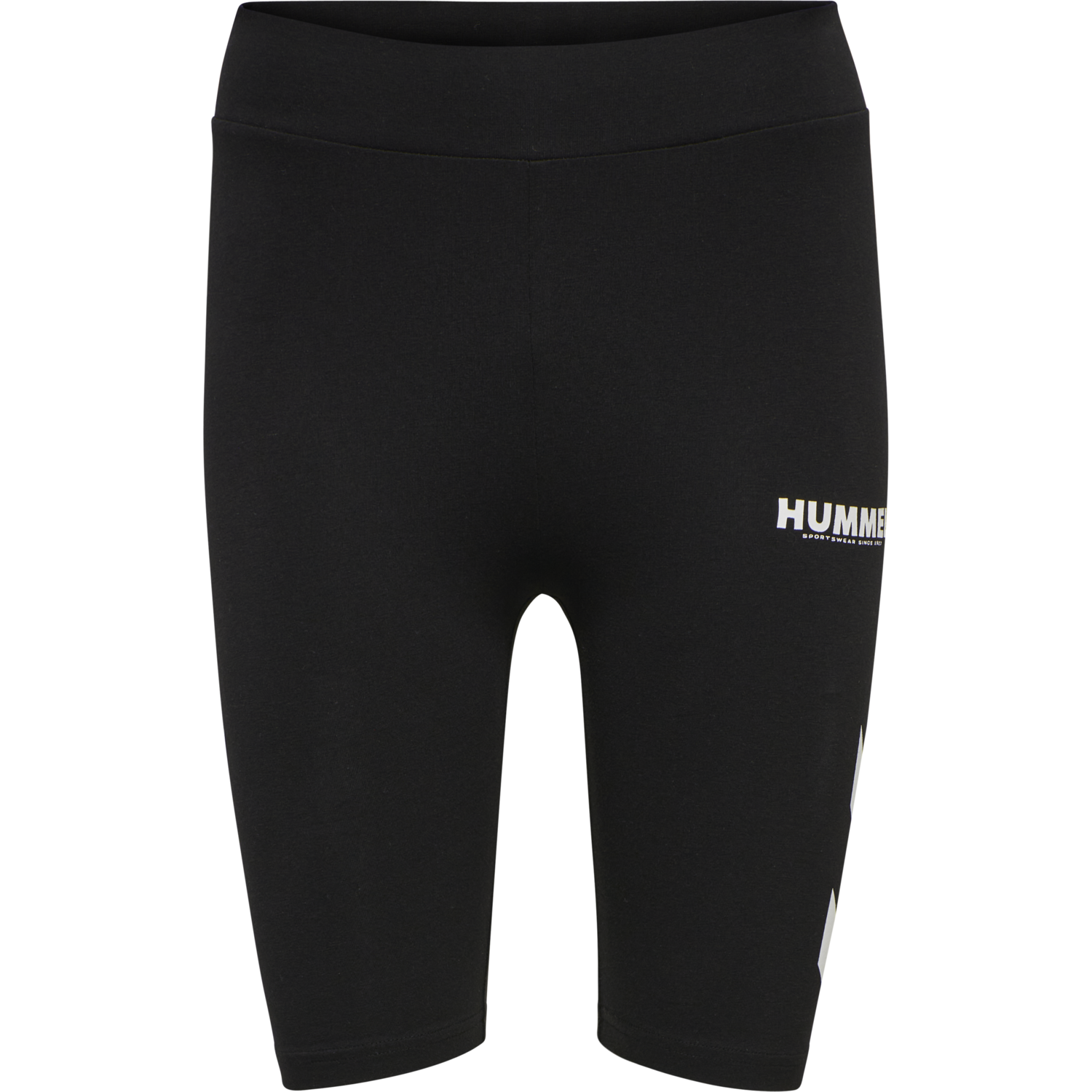 hmlLEGACY WOMAN TIGHT SHORTS, BLACK, packshot