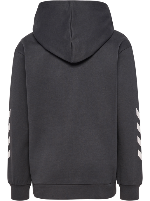 hmlJR LOGO HOODIE, EBONY hmlJR LOGO HOODIE, EBONY, packshot