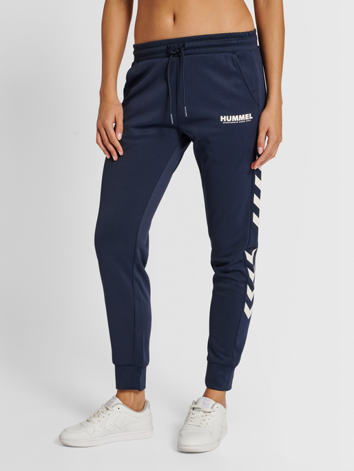 fordampning bruge Tekstforfatter hummel LEGACY POLY WOMAN REGULAR PANTS - BLUE NIGHTS | hummel.net