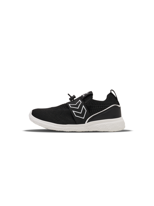 ACTUS KNIT SLIP-ON RECYCLED JR, BLACK, packshot