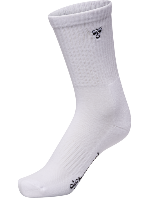 hmlJR 3-PACK SOCKS BEE, WHITE hmlJR 3-PACK SOCKS BEE, WHITE, packshot
