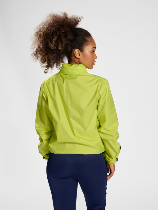 Lime green shop windbreaker jacket